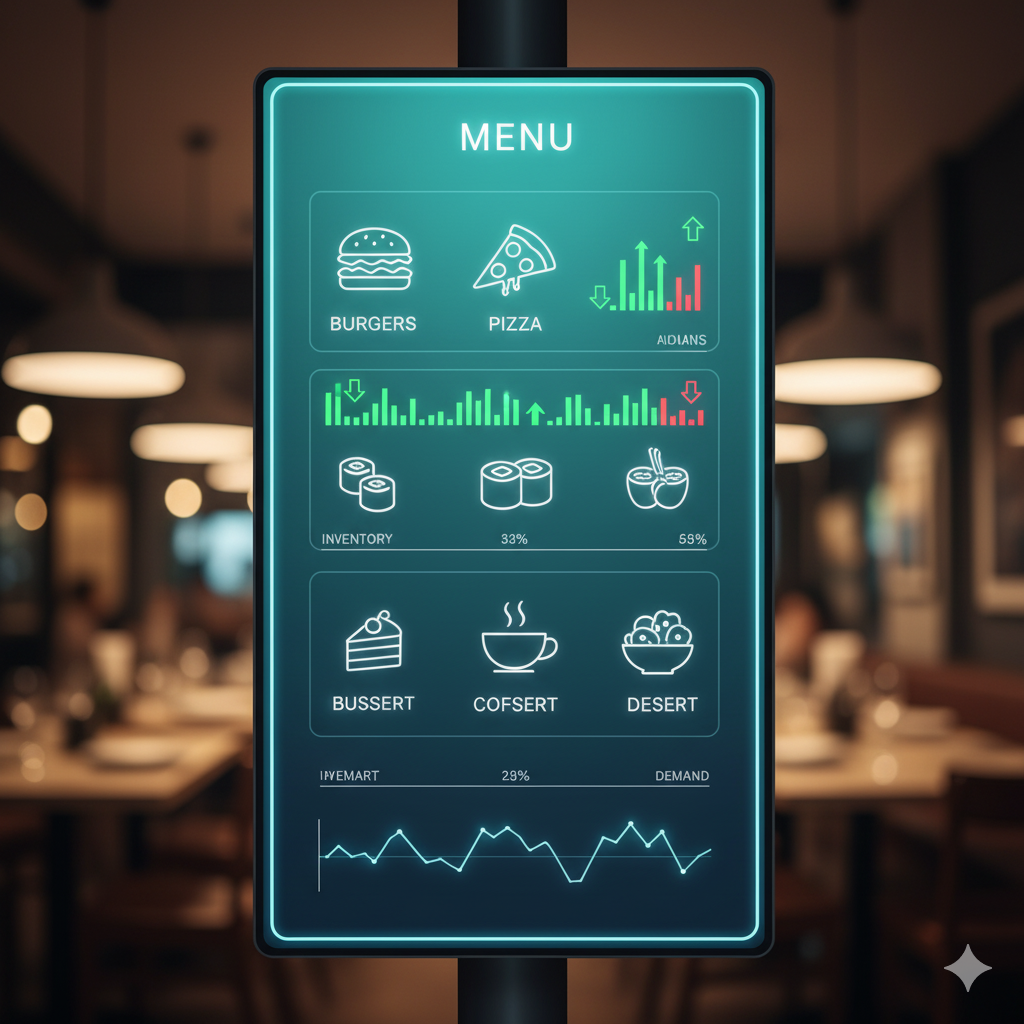 Burger with fried fries on black plate with sauce on the side